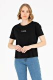 Kadın Siyah T-shirt
