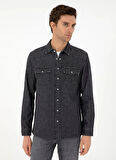 Cacharel Erkek Denim Gömlek