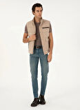 Cacharel Düz Bej Erkek Yelek TULARE