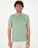 U.S. Polo Assn. Yeşil Erkek Slim Fit Polo T-Shirt DMK.GTP04