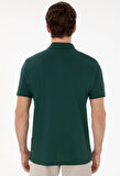 U.S. Polo Assn. Koyu Yeşil Erkek Slim Fit T-Shirt DMK.GTP04IY024