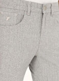 Cacharel Normal Bel Normal Paça Slim Fit Gri Erkek Pantolon TATUM