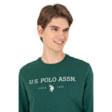 Erkek Koyu Yeşil Sweatshirt