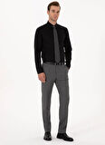Cacharel Slim Fit Gömlek Yaka Siyah Erkek Gömlek TORENTO
