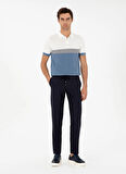 Cacharel Normal Bel Slim Paça Slim Fit Lacivert Erkek Pantolon LUCA