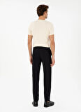 Cacharel Normal Bel Slim Paça Slim Fit Siyah Erkek Pantolon LUCA