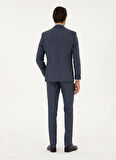 Cacharel Normal Bel Slim Fit Lacivert Erkek Takım Elbise AISET