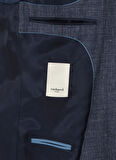 Cacharel Normal Bel Slim Fit Lacivert Erkek Takım Elbise AISET
