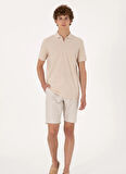 U.S. Polo Assn. Gri Erkek Polo T-Shirt NIKEL
