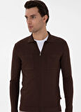 Cacharel Hırka, XL, Kahve