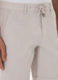 Cacharel Normal Bel Regular Fit Bej Erkek Bermuda Şort PAUL-B