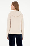 U.S. Polo Assn. Kadın Kapüşonlu Fermuarlı Sweatshirt 2080739