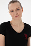 U.S. Polo Assn. Kadın V Yaka Basic T-shirt 2080797