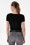 U.S. Polo Assn. Kadın V Yaka Basic T-shirt 2080797
