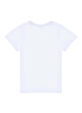 U.S. Polo Assn. Baskılı Beyaz Erkek Çocuk T-Shirt GEARTKIDS