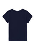 U.S. Polo Assn. Baskılı Lacivert Erkek Çocuk T-Shirt RAIN