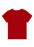 U.S. Polo Assn. Baskılı Kırmızı Erkek Çocuk T-Shirt RAIN