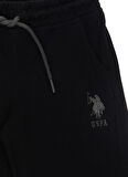 U.S. Polo Assn. Lastikli Bel Regular Fit Siyah Erkek Çocuk Şort GUNDER