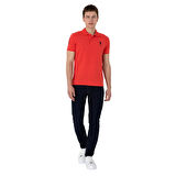 Erkek Slim Fit Polo Yaka Basic Tişört