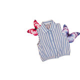 Kız Çocuk Çizgili Kolsuz Gömlek 2190808