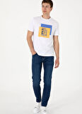 U.S. Polo Assn. Orta Bel Normal Paça Slim Fit Mavi Erkek Denim Pantolon RC-LACOPO