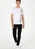U.S. Polo Assn. Normal Bel Normal Paça Slim Fit Siyah Erkek Denim Pantolon ARGOLIS
