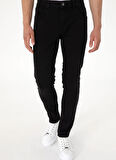 U.S. Polo Assn. Normal Bel Normal Paça Slim Fit Siyah Erkek Denim Pantolon ARGOLIS