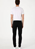 U.S. Polo Assn. Normal Bel Normal Paça Slim Fit Siyah Erkek Denim Pantolon ARGOLIS