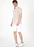 U.S. Polo Assn. Regular Fit Gömlek Yaka Gri Erkek Gömlek ELFYGL