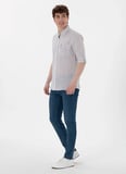 U.S. Polo Assn. Regular Fit Gömlek Yaka Turuncu Erkek Gömlek KANSAS