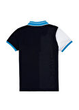 U.S. Polo Assn. Desenli Lacivert Erkek Çocuk T-Shirt DIKAKIDS