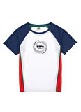 U.S. Polo Assn. Baskılı Beyaz Erkek Çocuk T-Shirt S-ZENOPKIDS