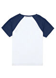 U.S. Polo Assn. Baskılı Beyaz Erkek Çocuk T-Shirt S-ZENOPKIDS