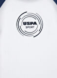 U.S. Polo Assn. Baskılı Beyaz Erkek Çocuk T-Shirt S-ZENOPKIDS