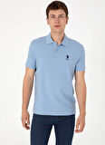 U.S. Polo Assn. Mavi Erkek Polo T-Shirt TASE