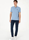 U.S. Polo Assn. Mavi Erkek Polo T-Shirt TASE