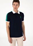 U.S. Polo Assn. Lacivert Erkek Polo T-Shirt T-KENTAS