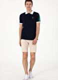 U.S. Polo Assn. Lacivert Erkek Polo T-Shirt T-KENTAS