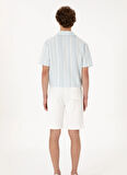 U.S. Polo Assn. Sweat Şort, XL, Beyaz