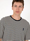 U.S. Polo Assn. Bisiklet Yaka Lacivert Erkek T-Shirt CERT