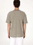 U.S. Polo Assn. Bisiklet Yaka Kahve Erkek T-Shirt CERT