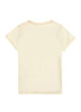 U.S. Polo Assn. Baskılı Krem Erkek Çocuk T-Shirt SENKAKIDS