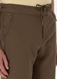 U.S. Polo Assn. Normal Bel Regular Fit Kahve Erkek Bermuda Şort MONIA-S
