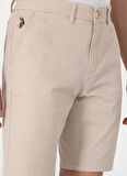 U.S. Polo Assn. Normal Bel Regular Fit Gri Erkek Bermuda Şort NESTA