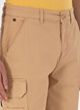 U.S. Polo Assn. Normal Bel Comfort Fit Kahve Erkek Bermuda Şort NASGAR