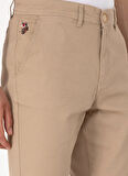 U.S. Polo Assn. Normal Bel Regular Fit Açık Haki Erkek Bermuda Şort NESTA