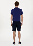 U.S. Polo Assn. Normal Bel Regular Fit Lacivert Erkek Bermuda Şort NESTA