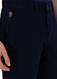 U.S. Polo Assn. Normal Bel Regular Fit Lacivert Erkek Bermuda Şort NESTA