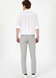 U.S. Polo Assn. Normal Bel Normal Paça Gri Erkek Chino Pantolon ADOR-P