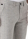 U.S. Polo Assn. Normal Bel Normal Paça Gri Erkek Chino Pantolon ADOR-P